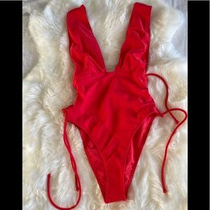 One piece swimsuit